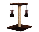 Arranhador Para Gatos Poste com Brinquedo Gato Duplo Exclusivo