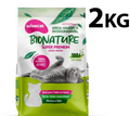 Areia Higiênica Para Gato de Mandioca 2kg e 4kg Wisecat Biodegradável Areia de Gato Sustentável