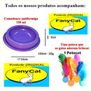 Bebedouro Fonte Gatos Cerâmica 3 Litros Chafariz - Luxo