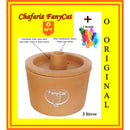 Bebedouro Fonte Gatos Cerâmica 3 Litros Chafariz - Luxo
